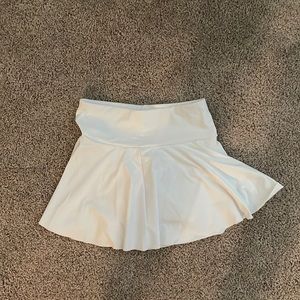 White Tennis Skirt